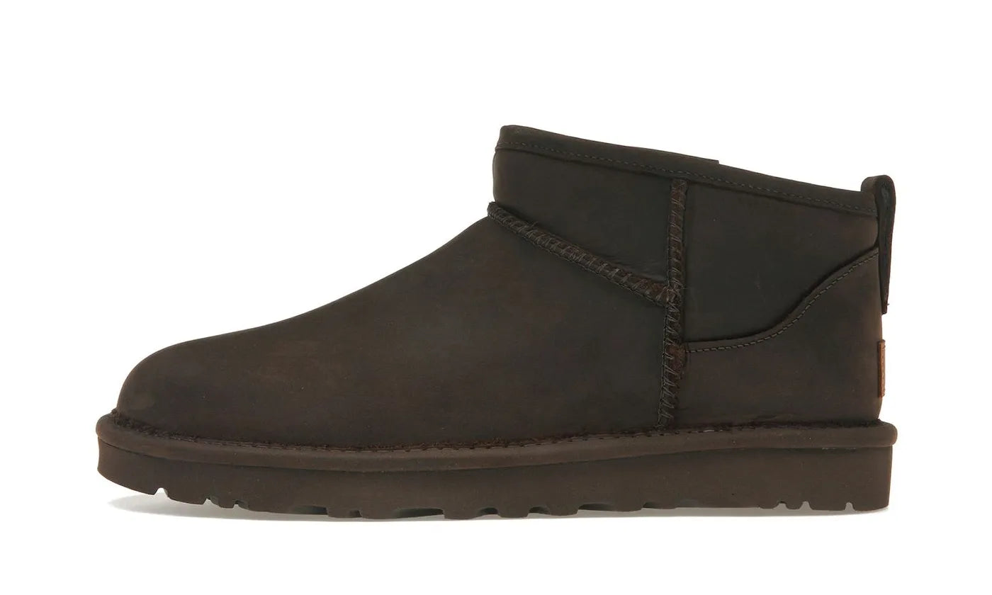 Classic Ultra Mini Leather Boot Chocolate - 1157170-CHO