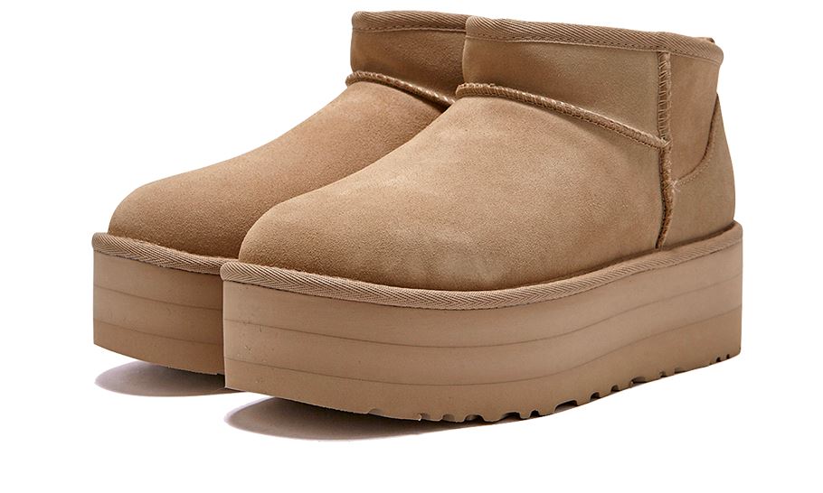 UGG Classic Ultra Mini Platform Boot Mustard Seed – limitierter Sneaker bei Shade Studios