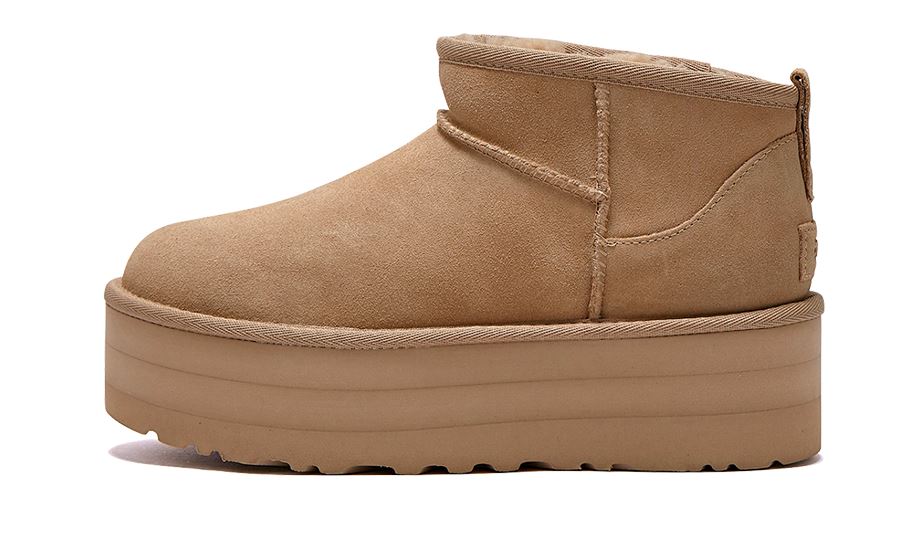 UGG Classic Ultra Mini Platform Boot Mustard Seed – limitierter Sneaker bei Shade Studios