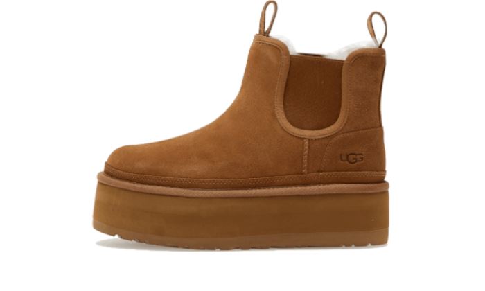 UGG UGG Neumel Platform Chelsea Boot Chestnut - 1134526-CHE