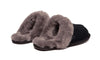 UGG UGG Scuffette II Slipper Black Grey - 1106872-BCGR