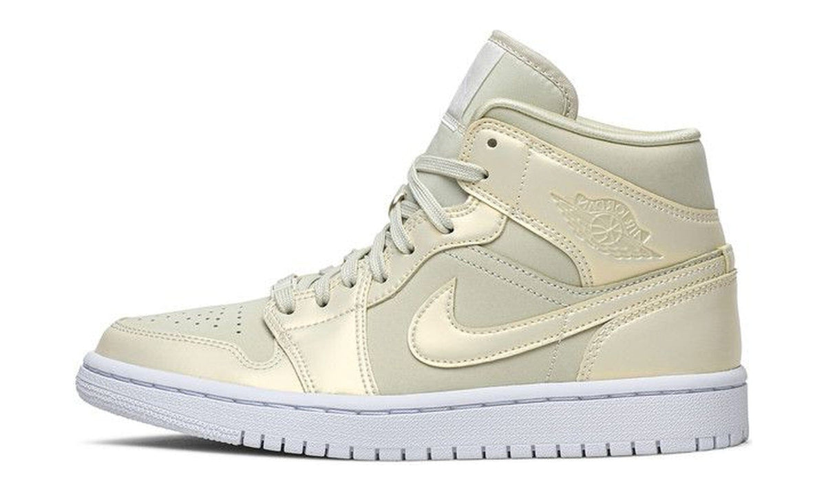 Wmns Air Jordan 1 Mid Lemon Yellow