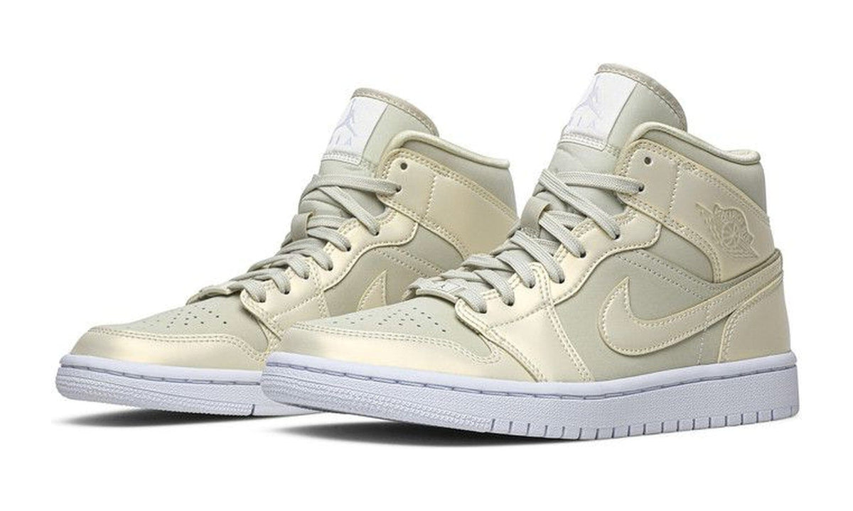 Wmns Air Jordan 1 Mid Lemon Yellow
