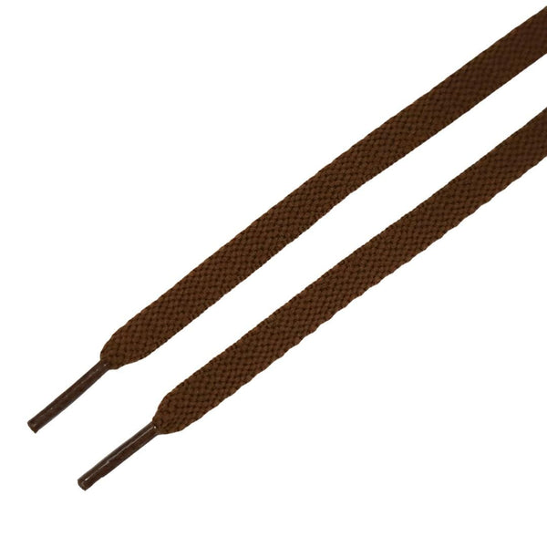 8 mm Flat Lace "Dark Brown" laces Lace Crib 
