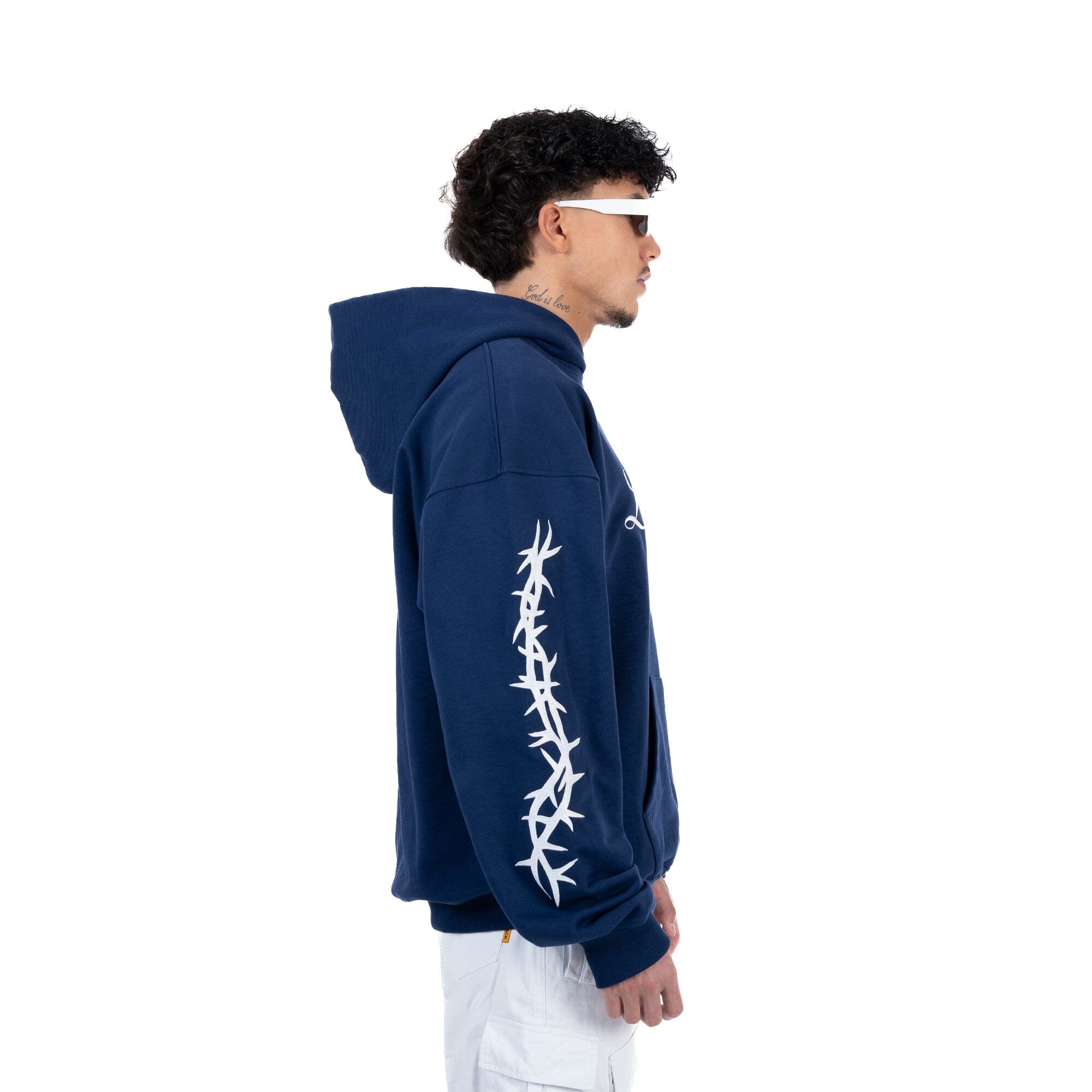 Lacune Embroidered Thorns Hoodie Clothing Supreme 