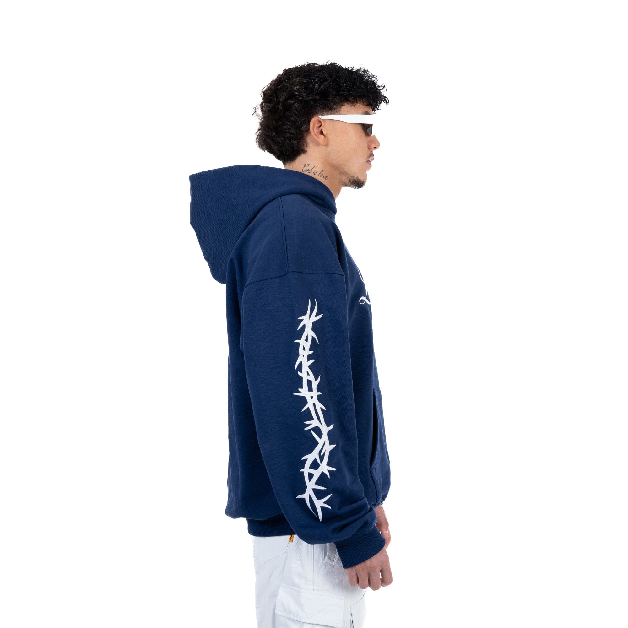 Lacune Embroidered Thorns Hoodie – limitierter Sneaker bei Shade Studios