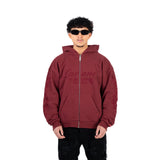 Lacune Embroidered Thorns Zip