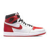 Dieses Bild zeigt einen Nike Air Jordan 1 High Sneaker in weiß rot